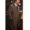 Matthew McConaughey Wool Grey Coat