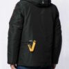 Evan Roderick Black Hooded Jacket
