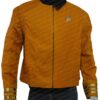 Star Trek Captain Christopher Pike Yellow Jacket Front