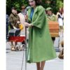 The Marvelous Mrs Maisel Miriam Maisel Green Coat Side