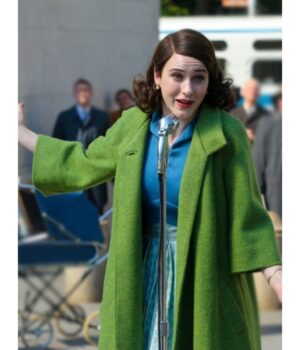 The Marvelous Mrs Maisel Miriam Maisel Green Coat