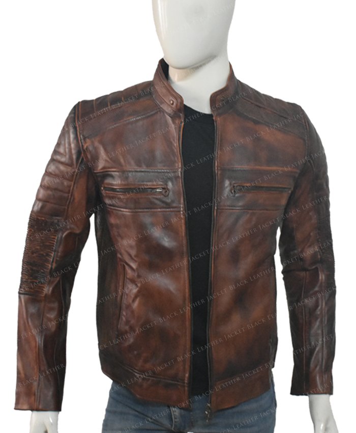 Vintage Men's Jacket - Black - L