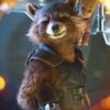 Raccoon Leather Vest Guardians Of The Galaxy Vol 2