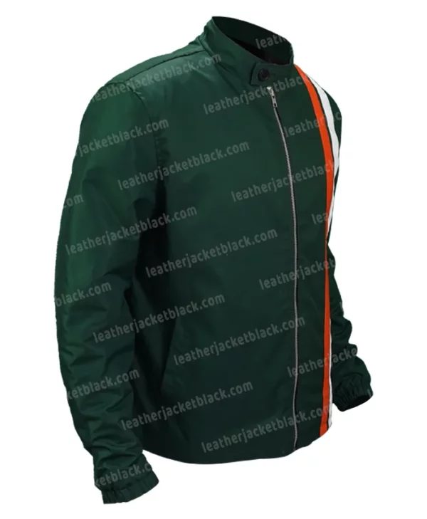 Hughie Campbell The Boys S02 Green Cotton Jacket Side