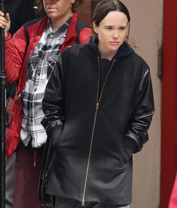 Ellen Page The Umbrella Academy Black Jacket