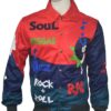 Kid Cudi The Music Printed Leather Jacket Front