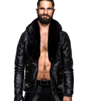 WWE Seth Rollins Leather Jacket