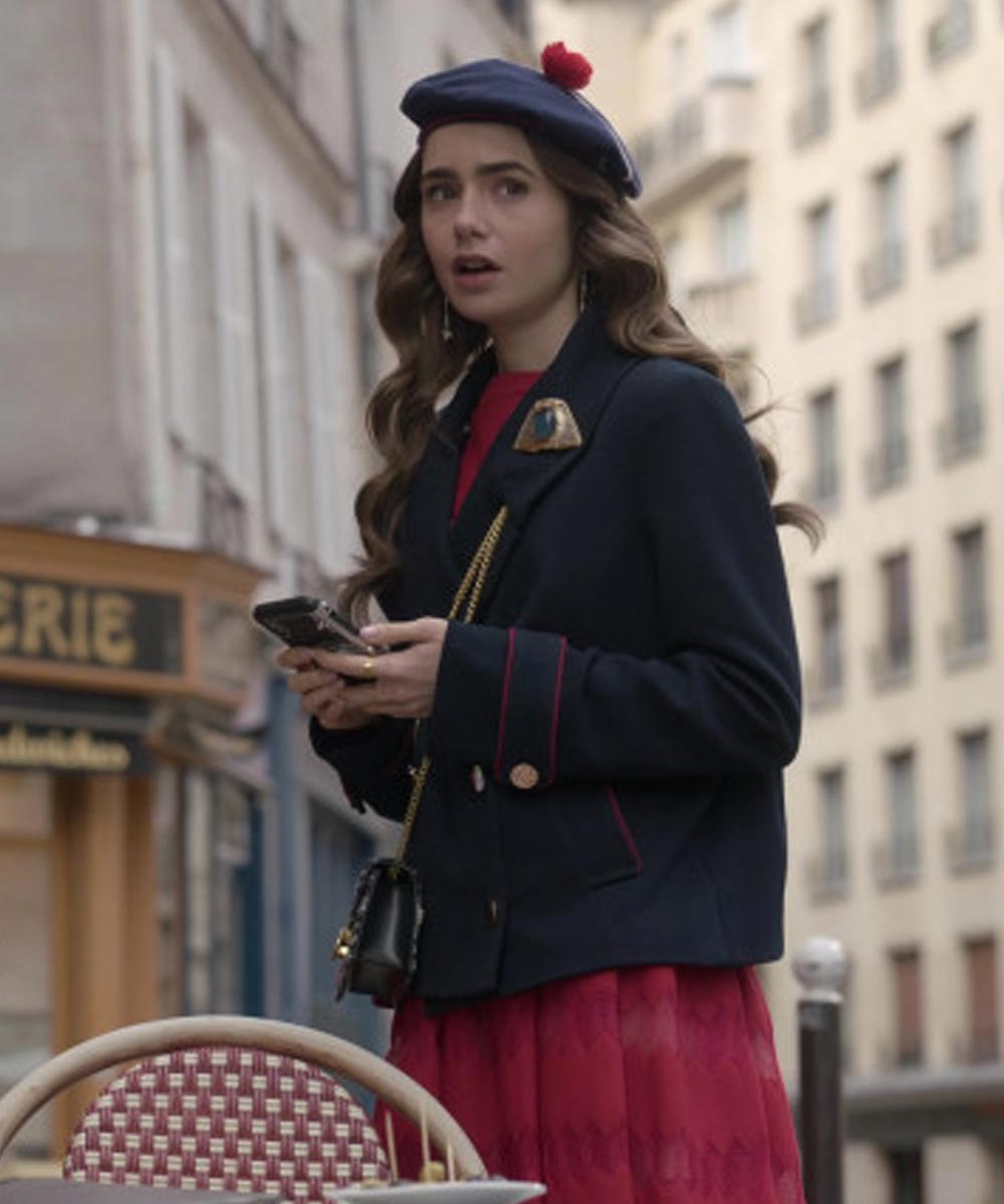 The exact bags Lily Collins wore in Emily In Paris