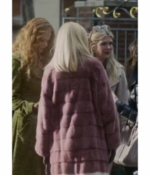 Sally Morrison The Undoing Pink Coat