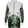 The Equalizer Robyn McCall Green and White Shearling Coat