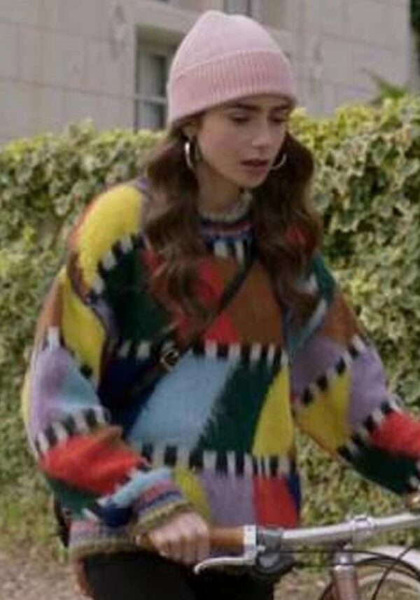Emily In Paris Lilly Collins Sweater