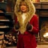 The Christmas Chronicles Mrs Claus Red Parka Jacket