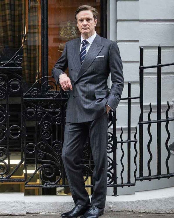 Harry Hart Kingsman The Secret Service Grey Suit