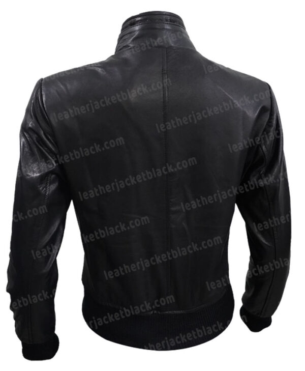 Heartland Amber Marshall Leather Jacket Back