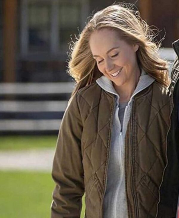 TV Series Heartland Amy Fleming Quilted Jacket