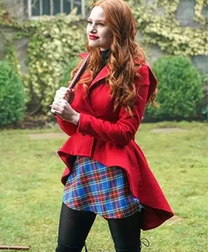 Cheryl Blossom Riverdale Heathers Wool Red Coat