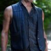 Daryl Dixon The Walking Dead Wings Leather Vest