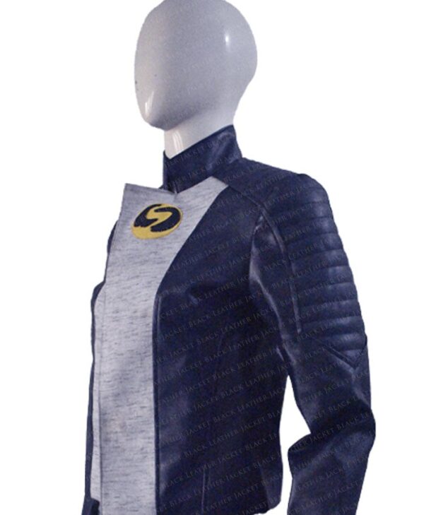 Nora West Allen XS The Flash PU Leather Jacket