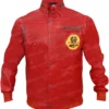 The Karate Kid Cobra Kai Red Leather Jacket Image
