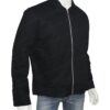 Solo The Man From Uncle Cotton Black Jacket Right