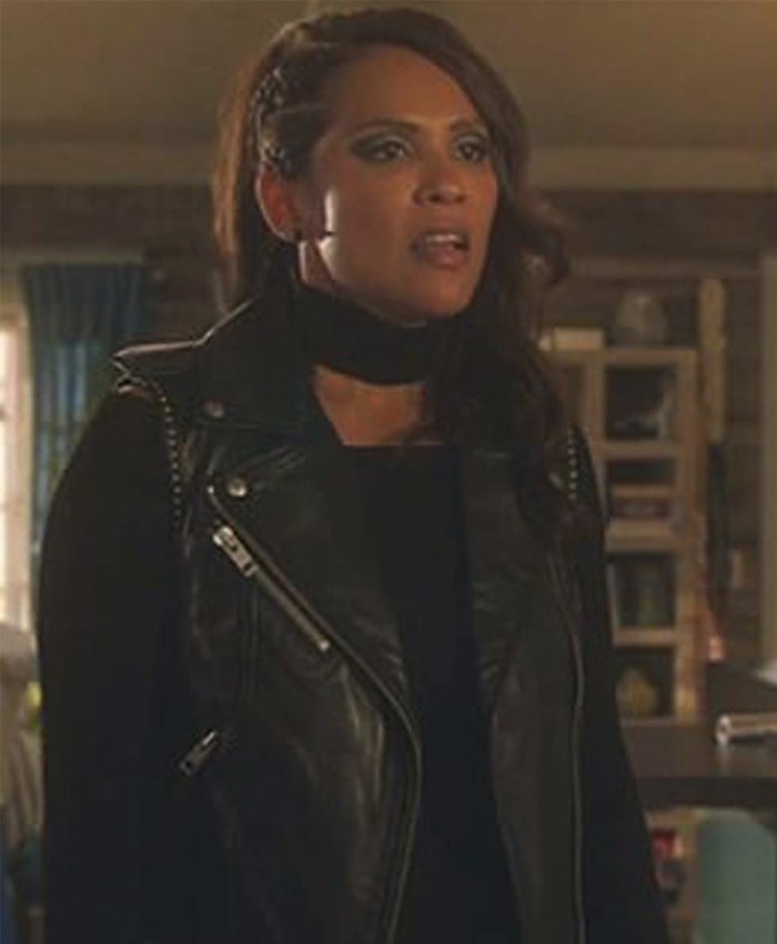 Mazikeen Lucifer Real Leather Vest | Leather Jacket Black