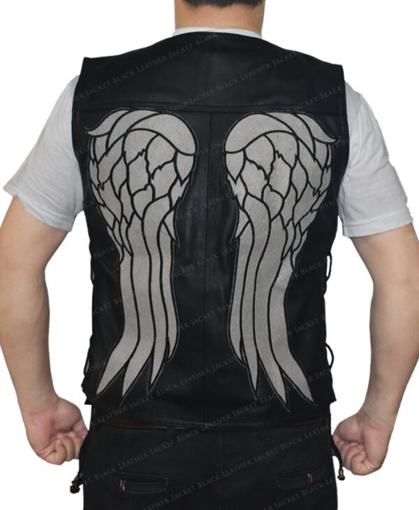 Daryl Dixon The Walking Dead Vest Back