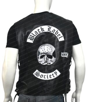 Black Label Society Vest with Patches