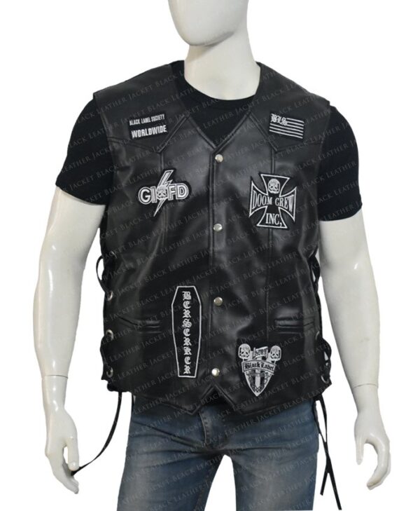 Black Label Society Vest with Multi Patches