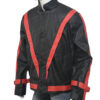 Michel Jackson Thriller Leather Black Jacket Right Side