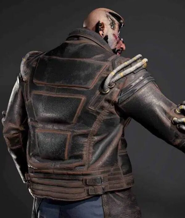 Cyberpunk 2077 Royce Leather Black Jacket