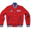 Independence Day US Letterman Red Jacket
