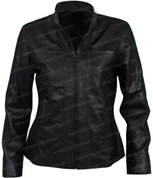 Queen of the South Teresa Mendoza Leather Black Jacket