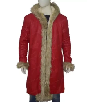 Santa Claus The Christmas Chronicles Red Christmas Coat Frontside