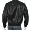 Spenser Confidential Black Real Leather Jacket Back