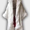 Once Upon a Time Cruella 2021 Deville White Fur Coat