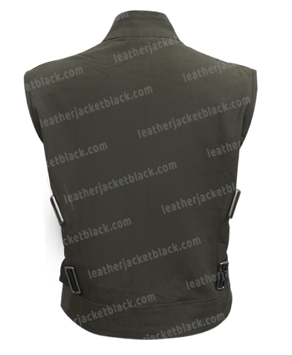 Black Widow Yelena Belova Green Cotton Vest Back