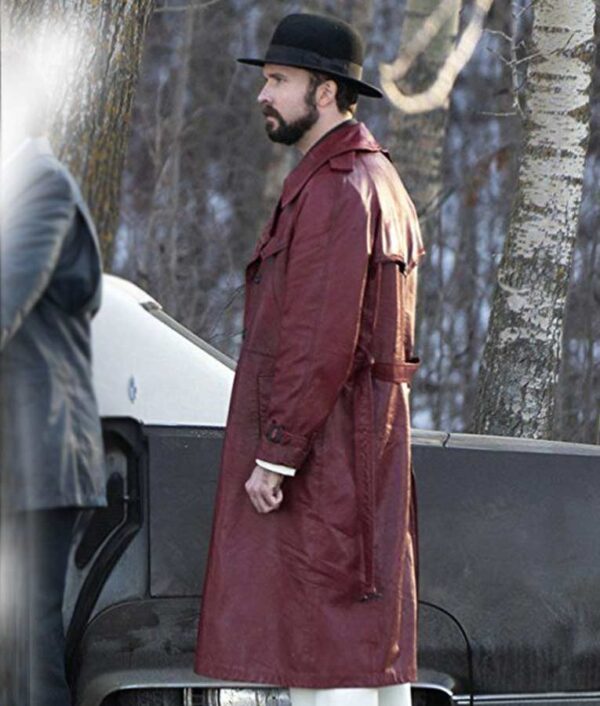 Fargo Gale Kitchen Red Trench Coat