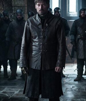 Game Of Thrones Jaime Lannister Leather Black Jacket