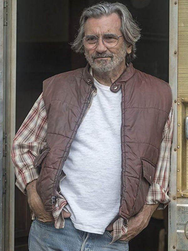 This Is Us Griffin Dunne Brown Vest
