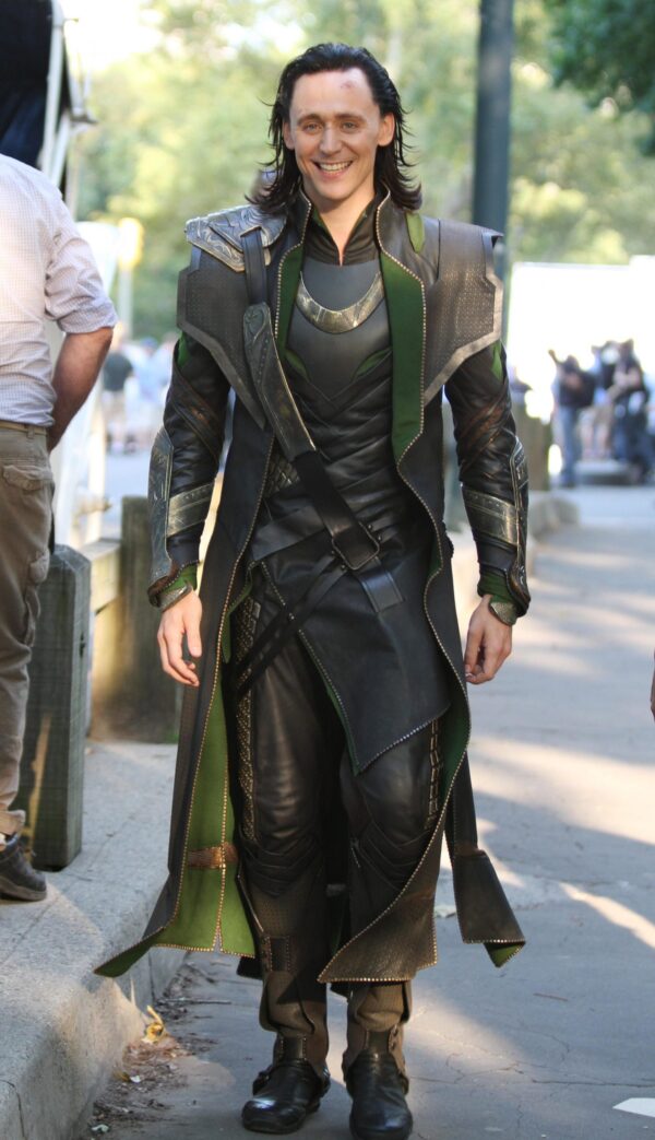 Tom Hiddleston Loki Leather Costume Coat
