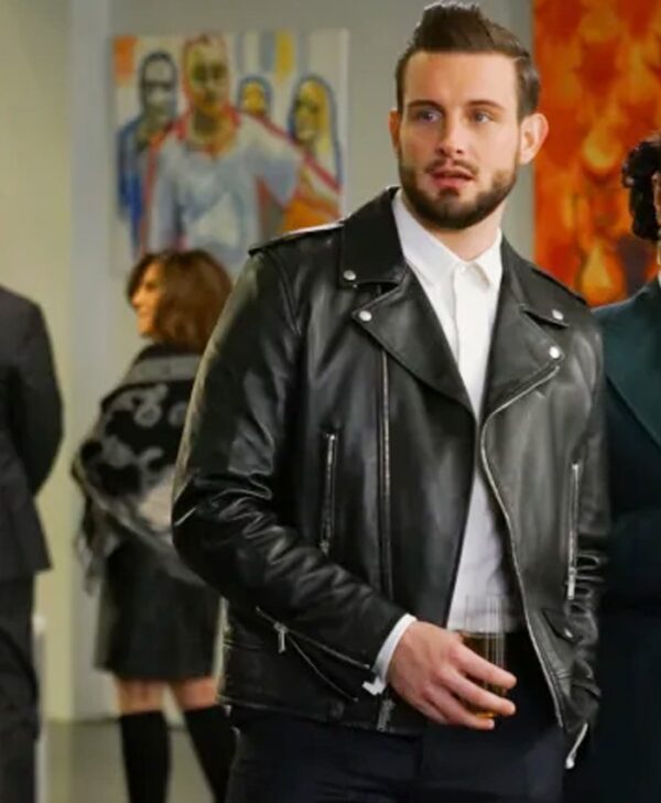 Younger S07 Josh Black Real Leather Jacket