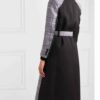 Younger S07 Liza Miller Checked Wool Coat