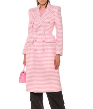 Younger Season 7 Kelsey Peters Checkered Coat