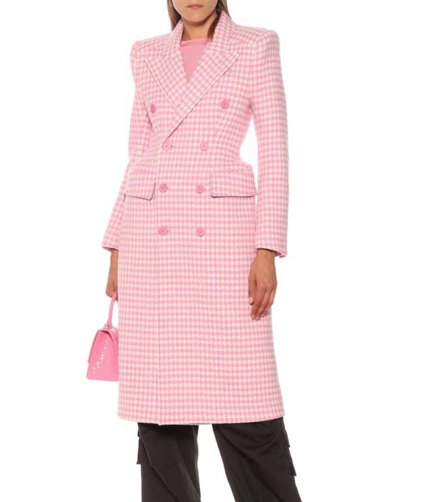Younger Season 7 Kelsey Peters Checkered Coat