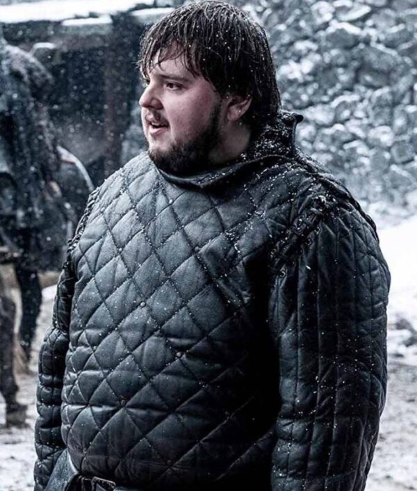 game of thrones samwell tarly Black-Quilted-Coat