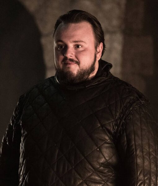 game of thrones samwell tarly season 1 Black-Quilted-coat
