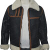 B3 Bomber Shearling Leather Jacket