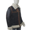 B3 Bomber Shearling Leather Jacket Right Image