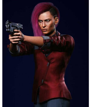Cyberpunk 2077 Female V Kazuliski Red Blazer 2