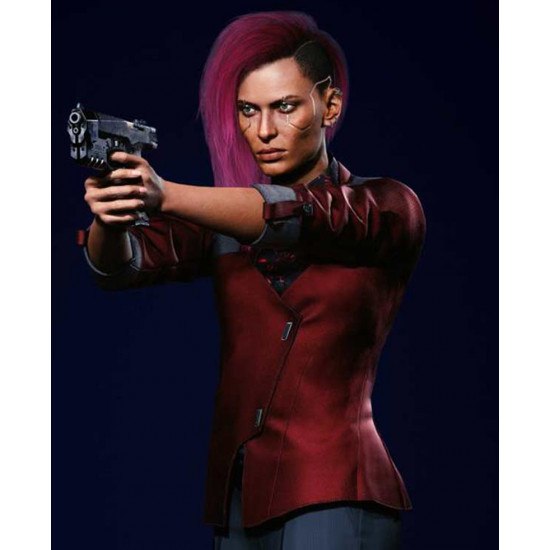 Cyberpunk 2077 Female V Kazuliski Red Blazer 2